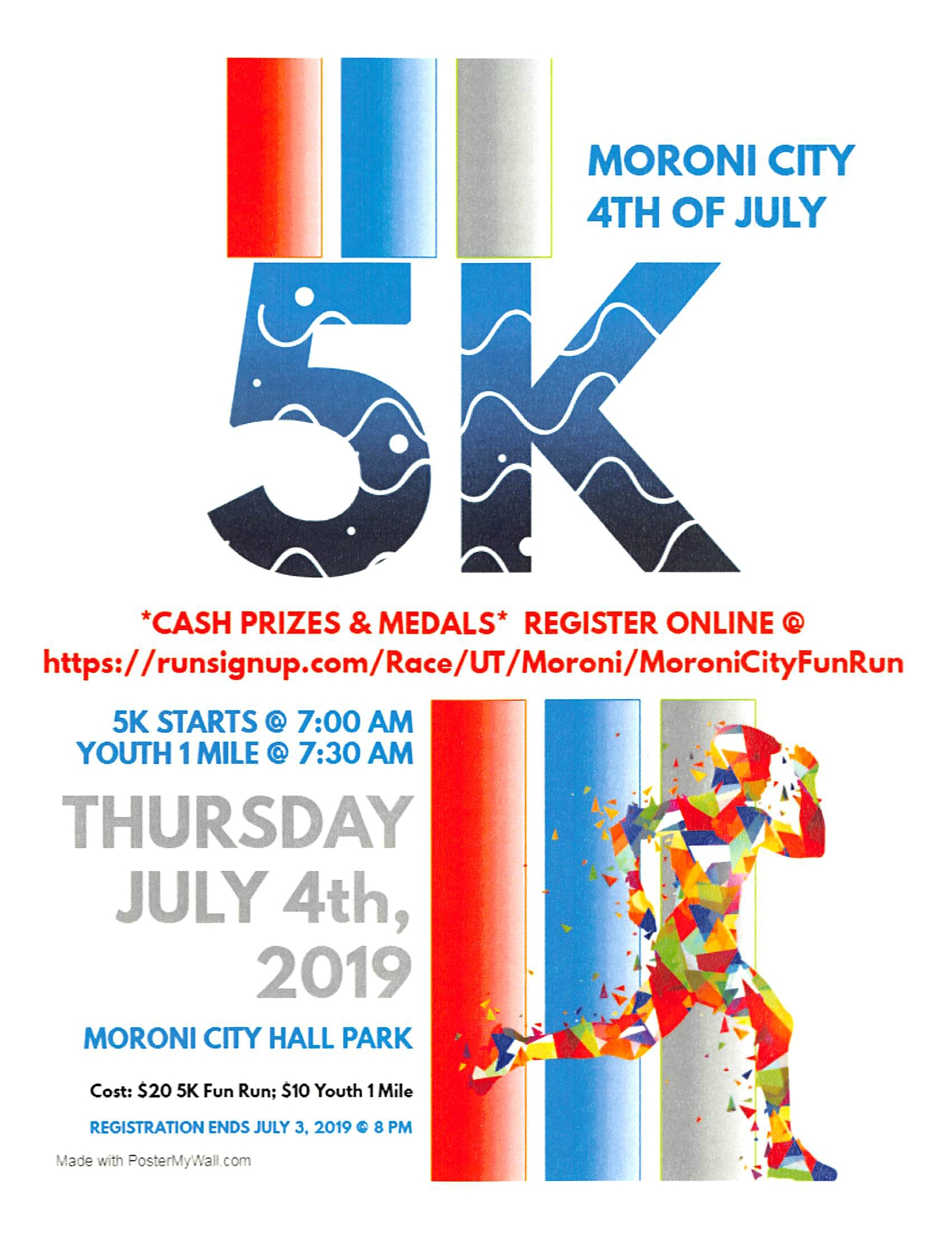 4th of July 2019 Fun Run Moroni City