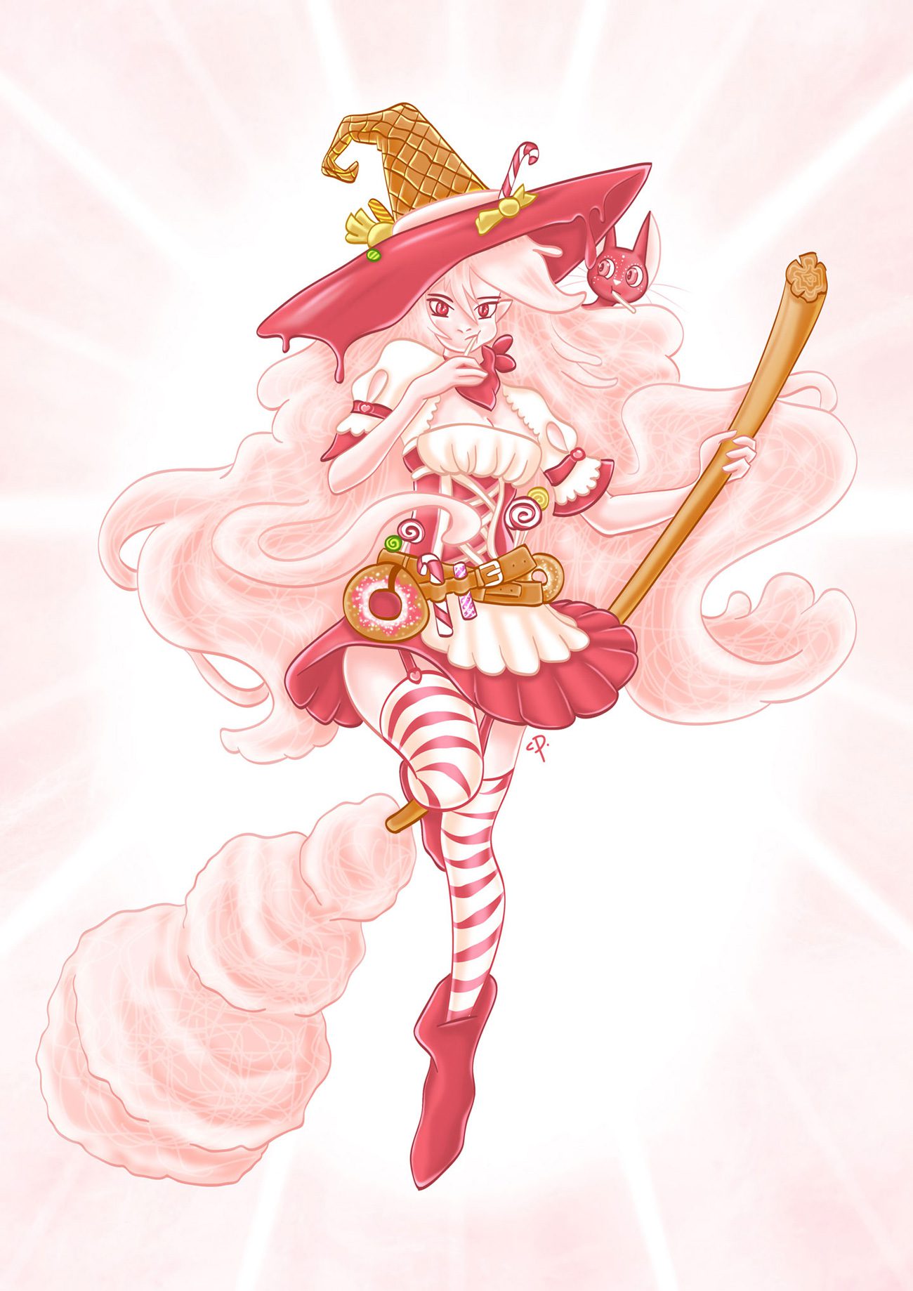 Cotton Candy Witch Morph Design