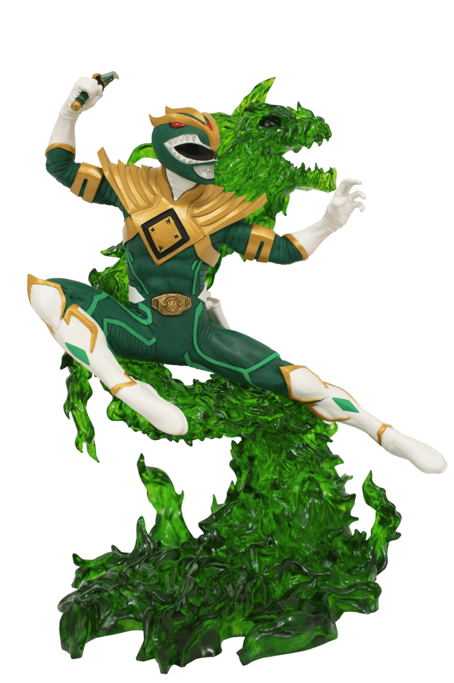 Diamond Select MMPR Green Statue Revealed! Morphin' Legacy