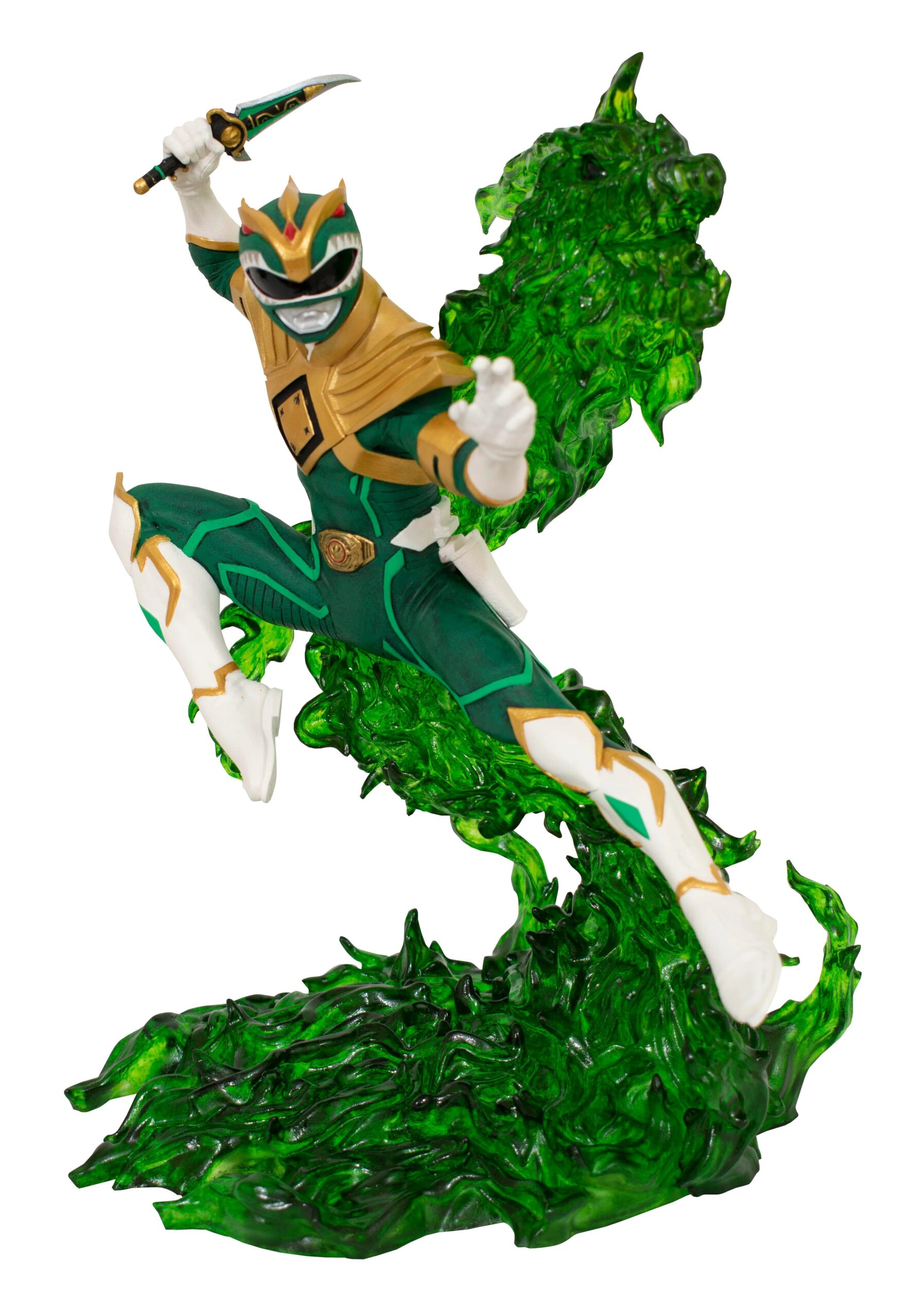 Diamond Select MMPR Green Statue Revealed! Morphin' Legacy