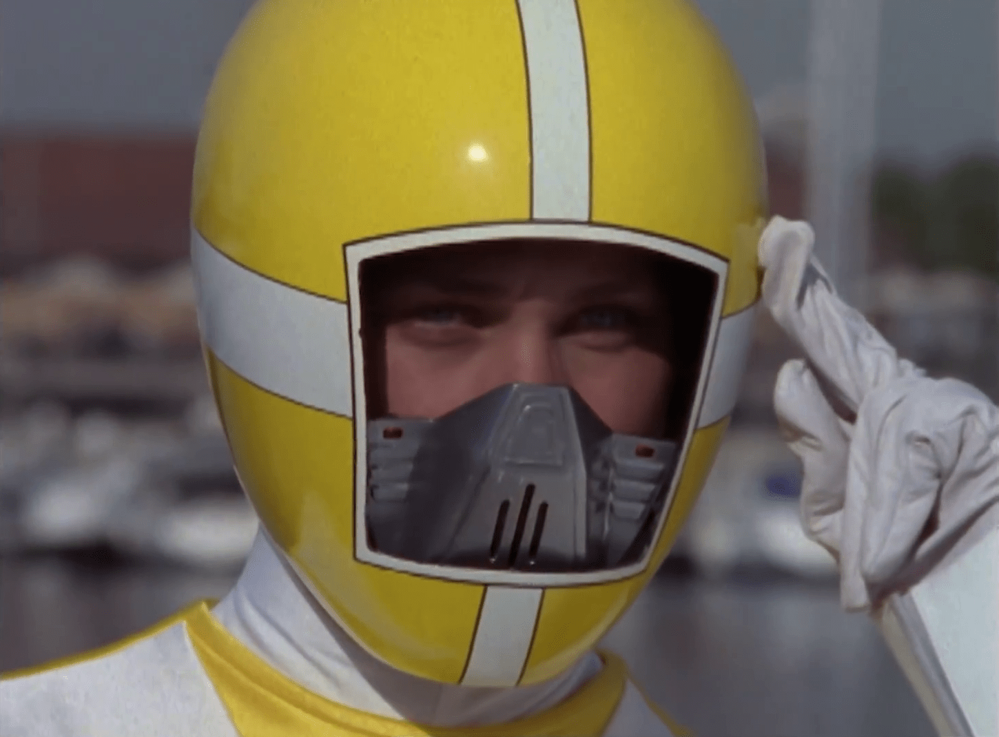 Yellow Lightspeed Ranger (Visor) Morphin' Legacy