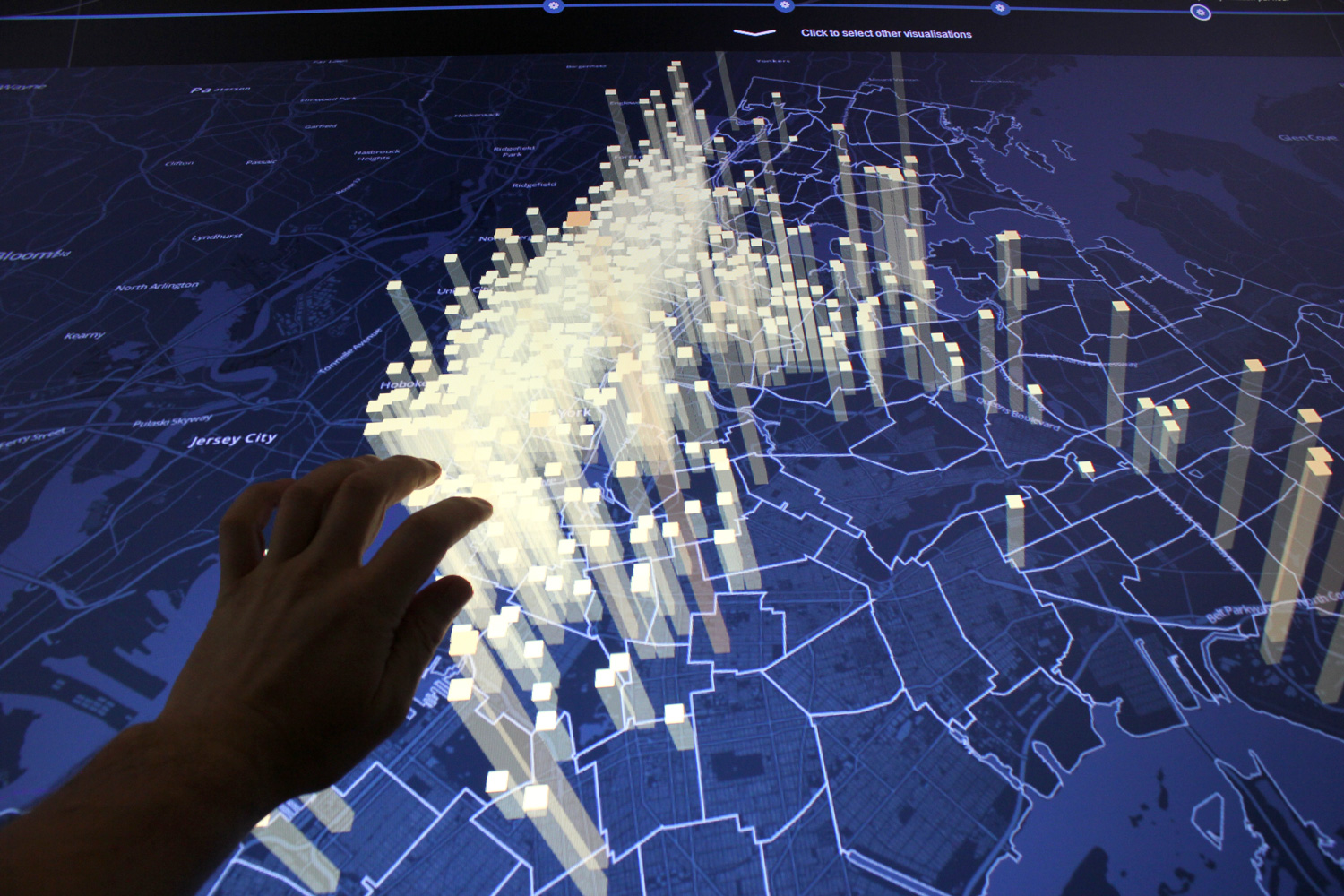 Data Drives Interactive Installation by the MIT Senseable City Lab MORPHOCODE