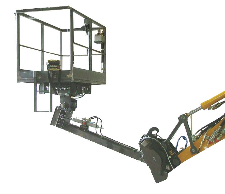 Access Platform for Excavators and Wheel Loaders MorrCon
