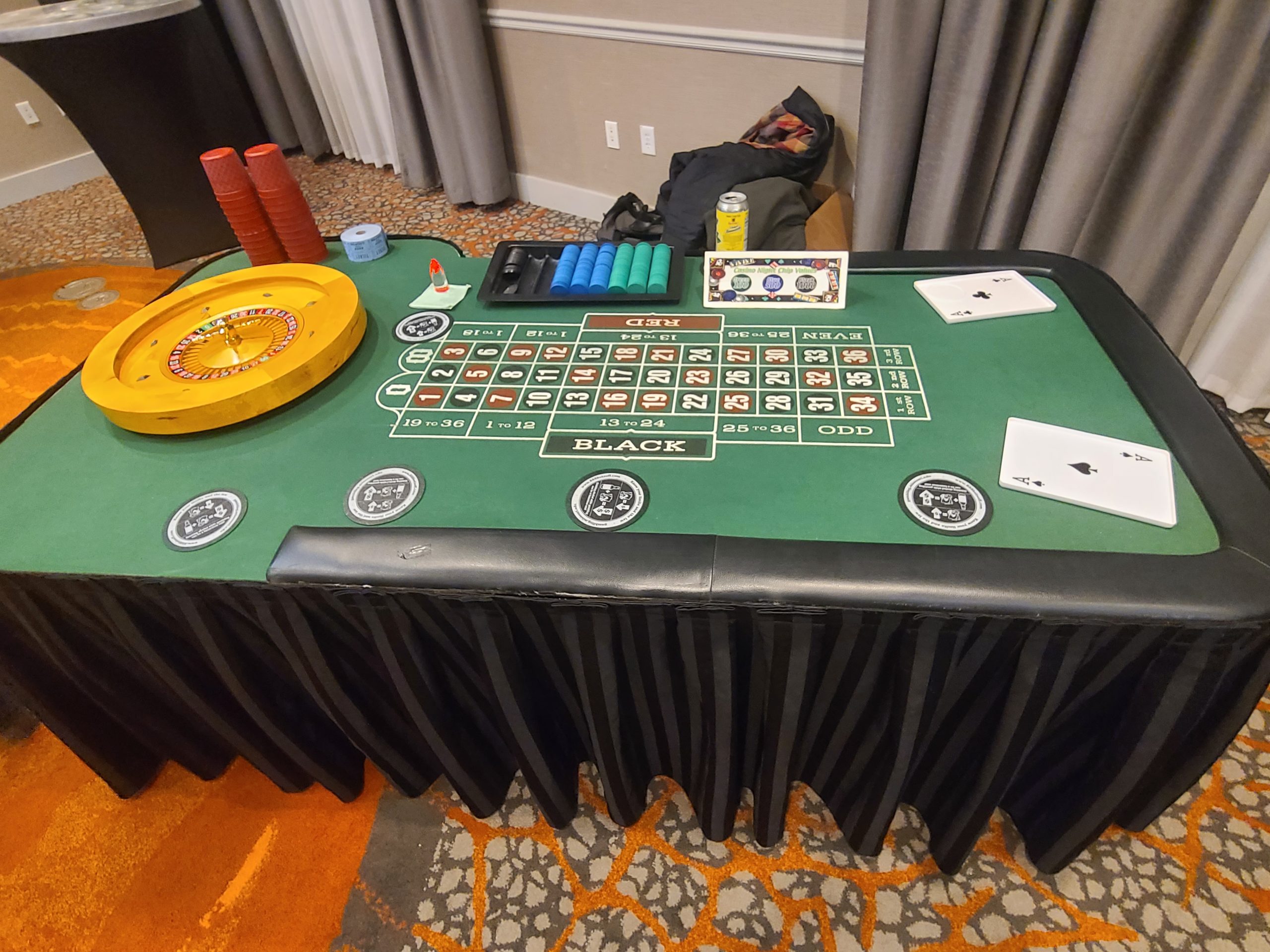 Roulette Table Rentals Quad Cities Moline, IL