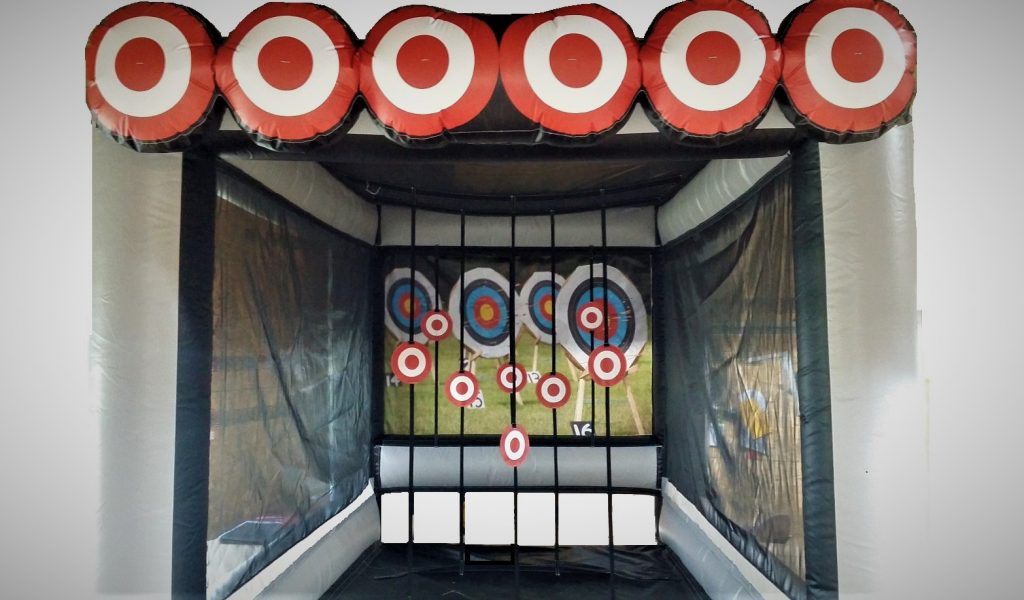 Rent Inflatable Target Range/Axe Throwing/Demolition Zone Quad Cities