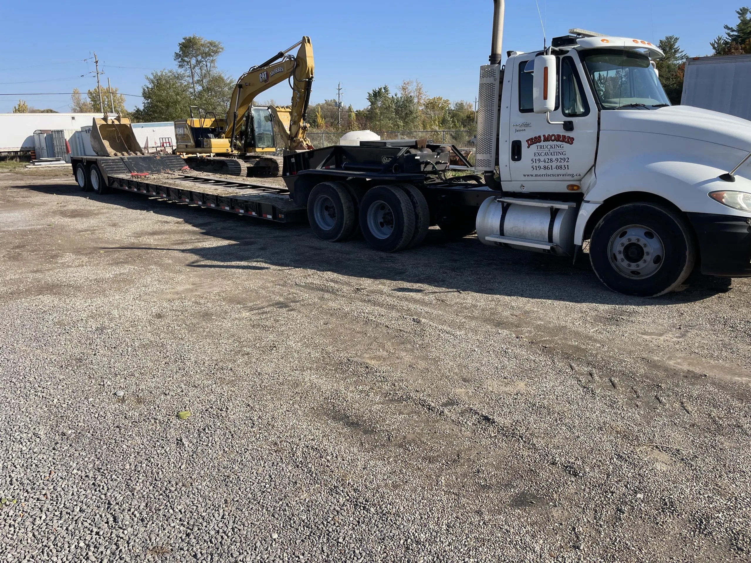 Equipment Morris Trucking and Excavating
