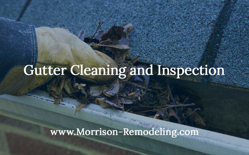Gutter Cleaning and Inspection