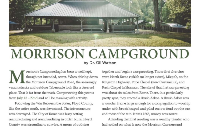 Morrison Campground Morrison Campground