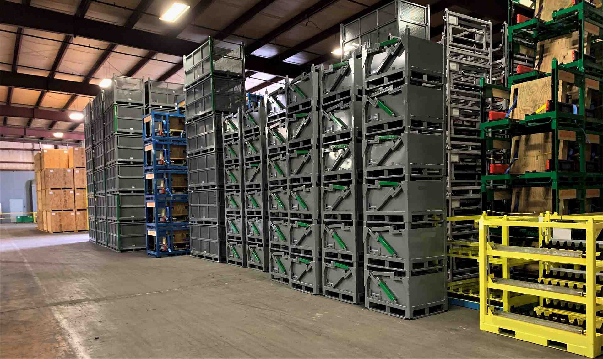Industrial Metal Containers & Heavy Duty Metal Bins / Steel Storage Bins