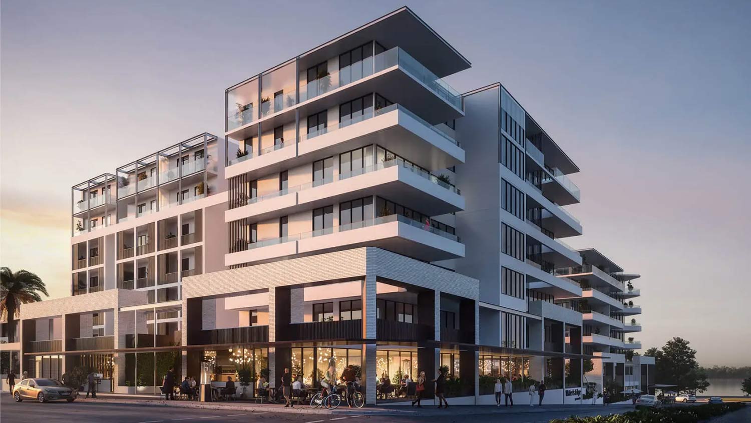 Waters Edge Apartments, Warners Bay Morrison's Doors