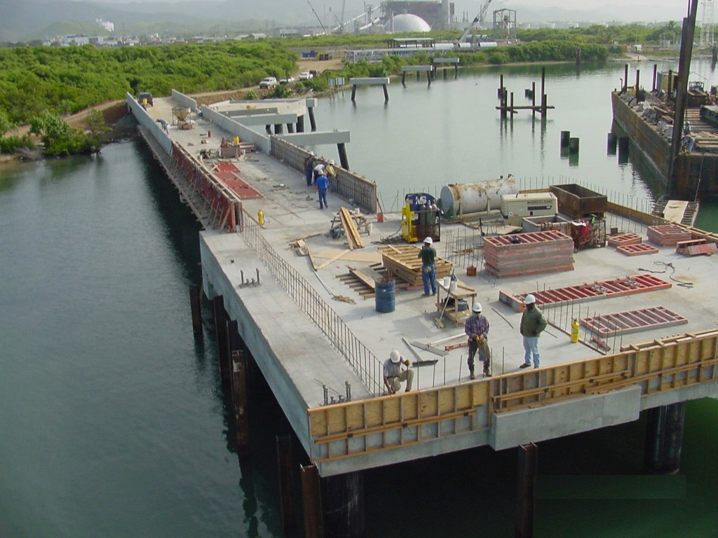 Marine Installations Foundation Construction MorrisShea deep foundation