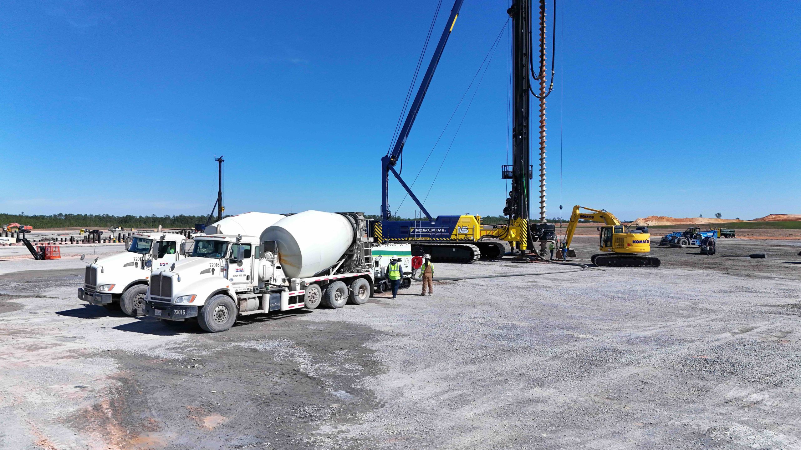 MorrisShea CFA pile installation