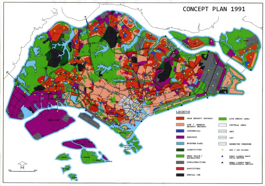 Urban Planning and Development in Singapore