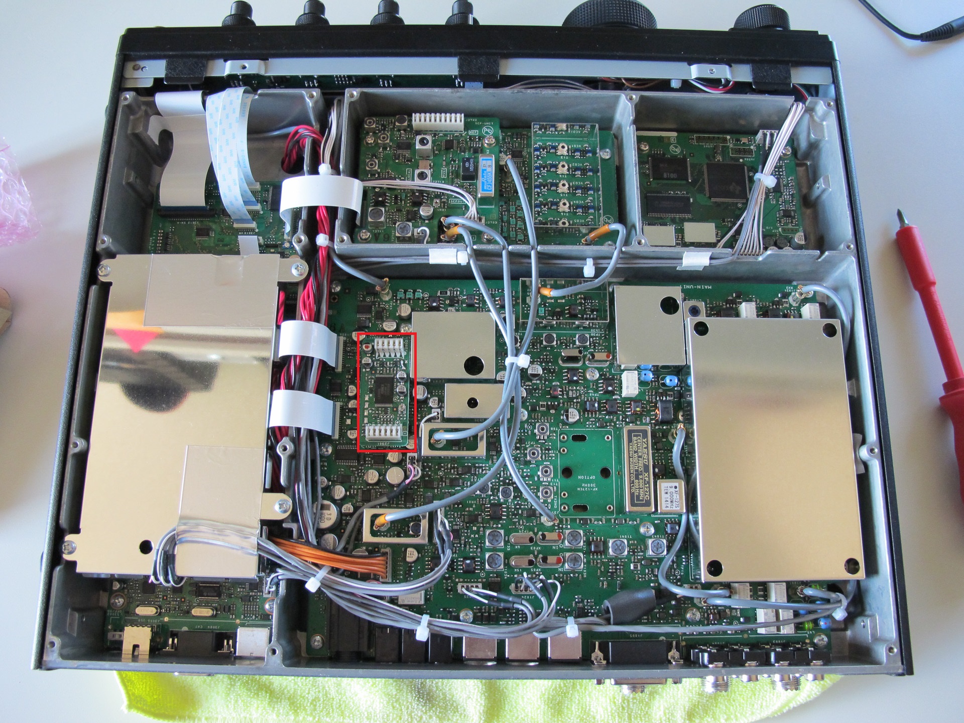 Yaesu FTdx3000 DVS-6 Install - morsetutor.com