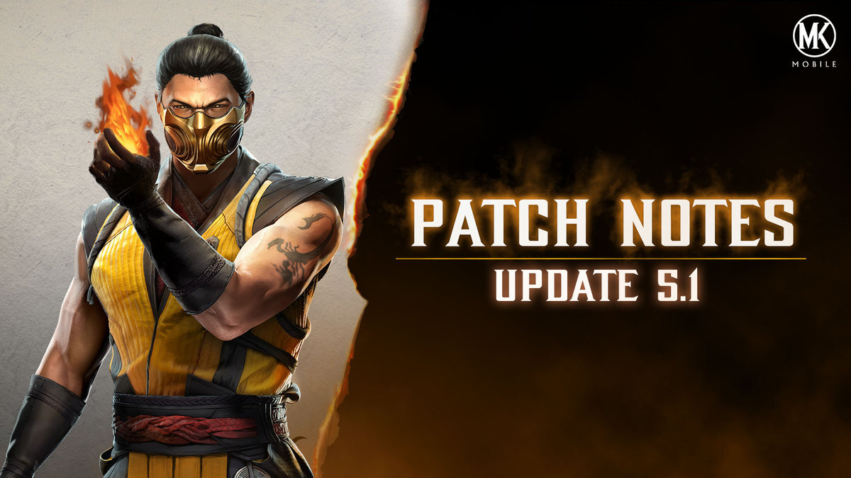 MK Mobile Official Patch Notes for Update 5.1 Mortal Kombat Games