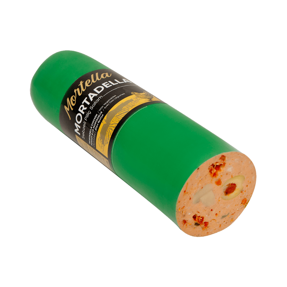 CHICKEN MORTADELLA WITH VEGETABLE Mortella