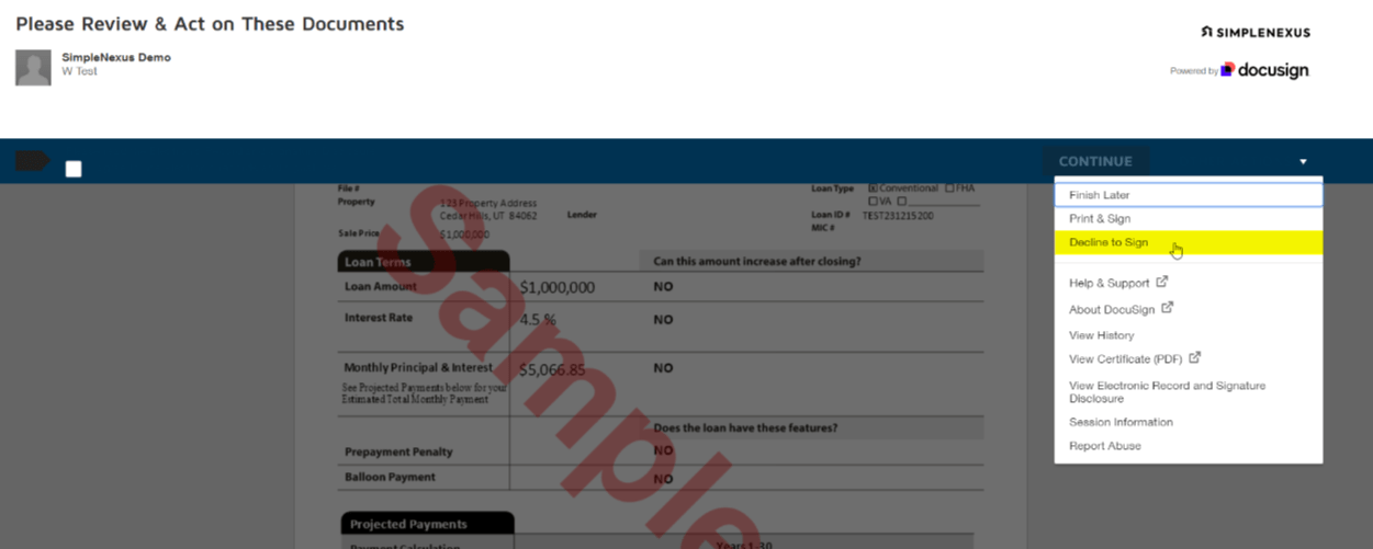 Resetting a Disclosure Package to Correct an Email or Accidental