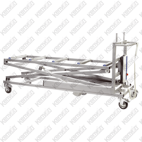 Hydraulic lifting trolleys with double cross bar Mortuary Equipment