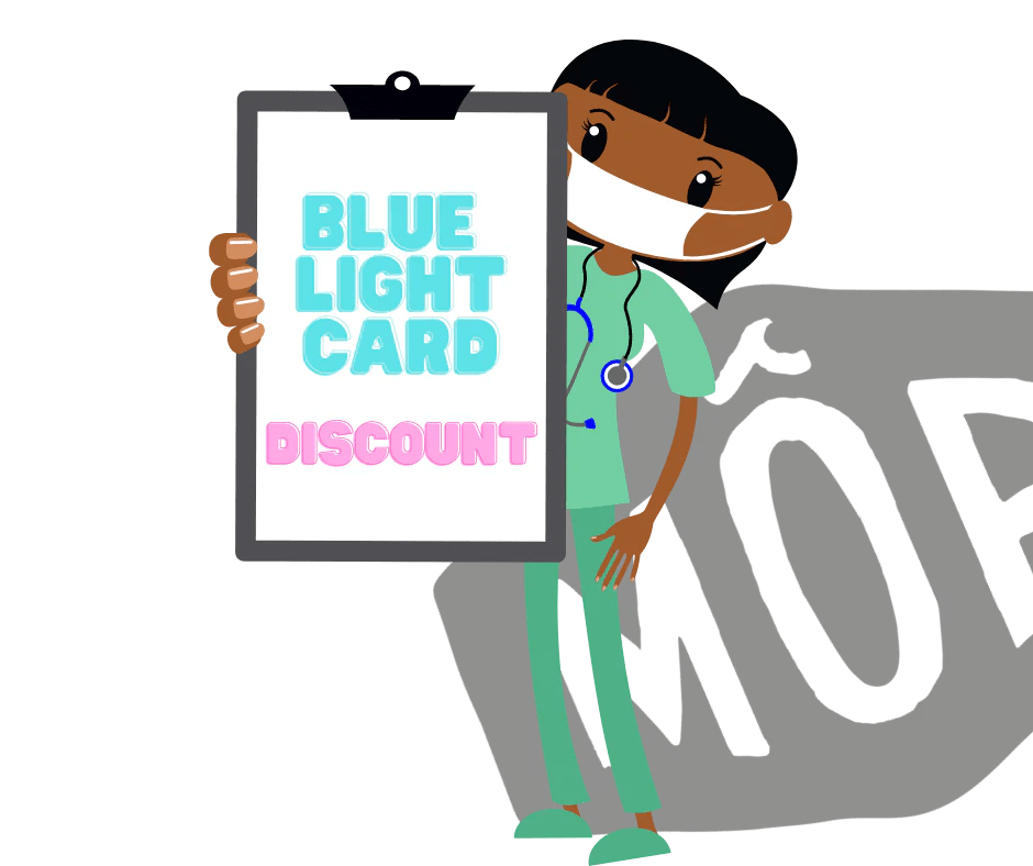 5 off for Blue Light Card Holders! Môr Watersports