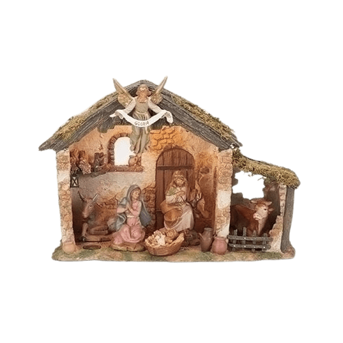 Fontanini Sixfigure Nativity Set with 5" Fontanini figurines, 54567