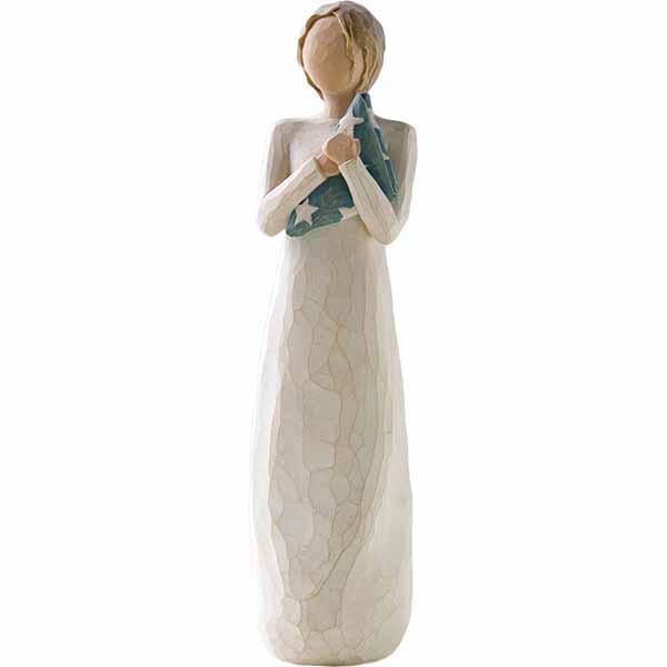 Willow Tree Figurine Hero "Hero we honor thee keeping safe your memory