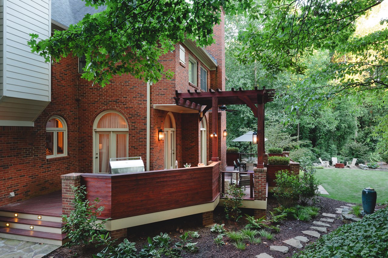 Atlanta Deck Addition Sandy Springs Xtreme Deck Makeover Mosaic