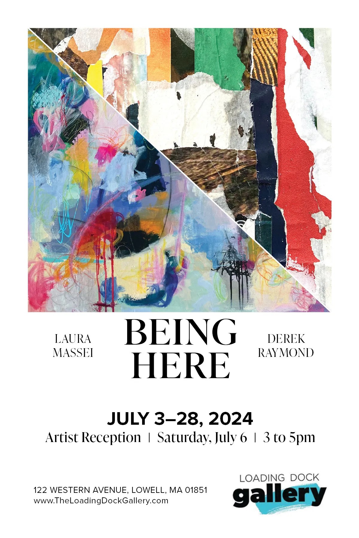 BEING HERE July 328, 2024 Reception on Saturday July 6, 3 5 pm