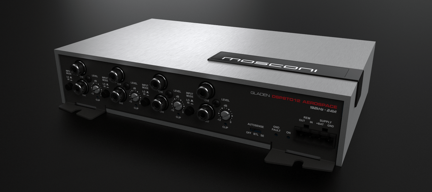 DSP 8TO12 Aerospace – Mosconi America / Gladen Audio America