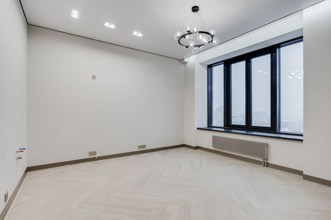 Apartment 78 sqm on the 17th floor near Dynamo metro station