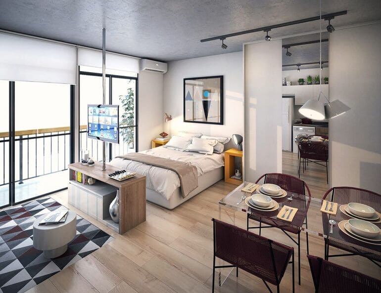 Планировка студии советы и рекомендации Московский ремонтник