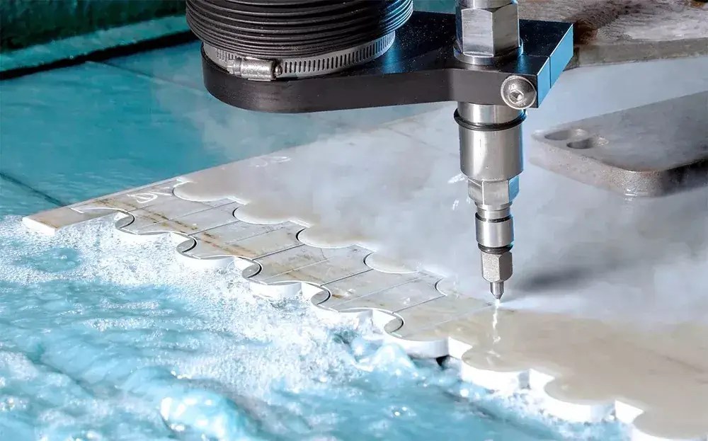 CNC Water Jet Cutting Machine MosCut Stone Machine