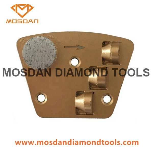 Trapezoid PCD Coating Removal Diamond Diamond Tools,Concrete Tools