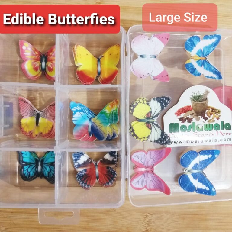 Edible Butterfly (Large) 10pc Moslawala