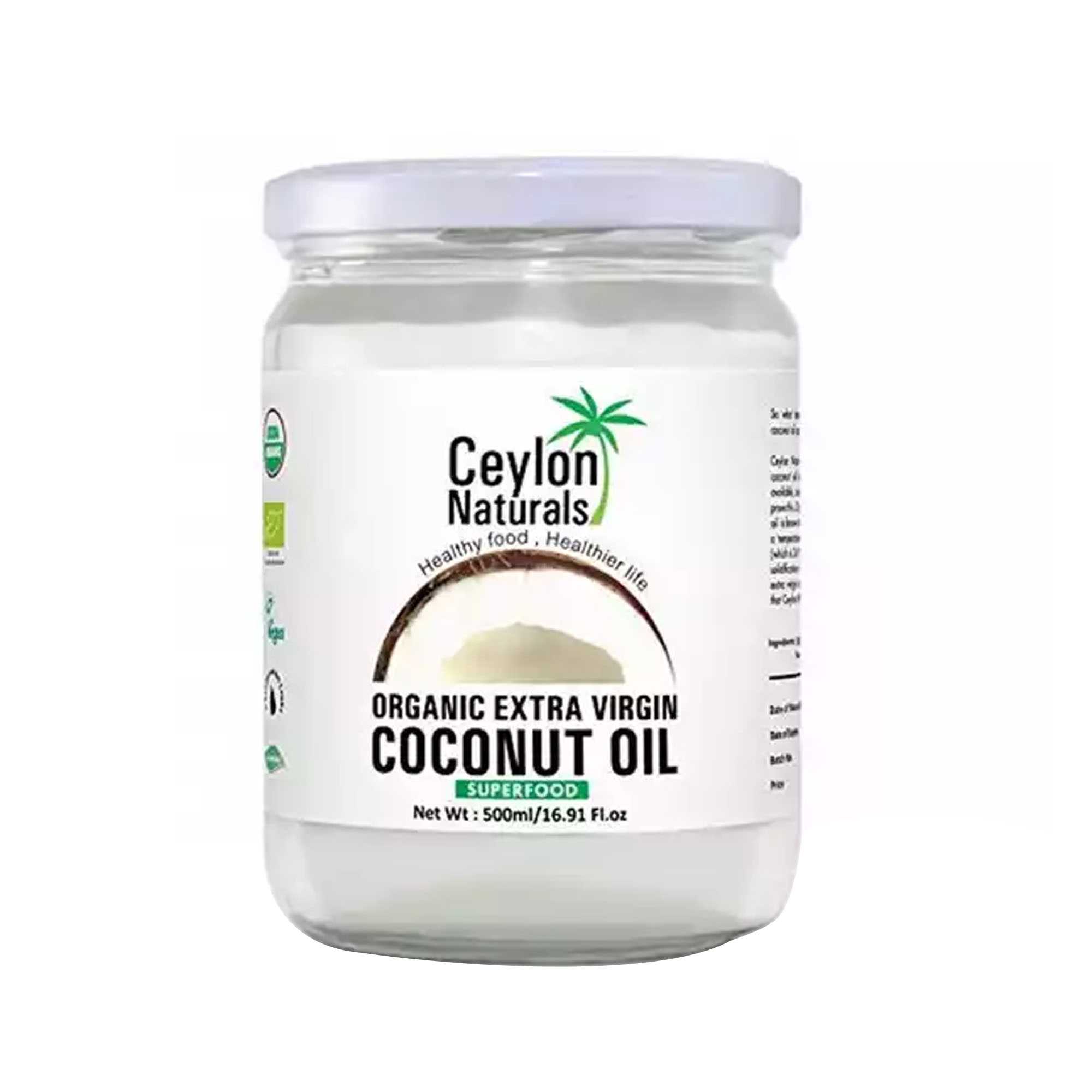 Ceylon Organic Extra Virgin Coconut Oil 200ml Moslawala