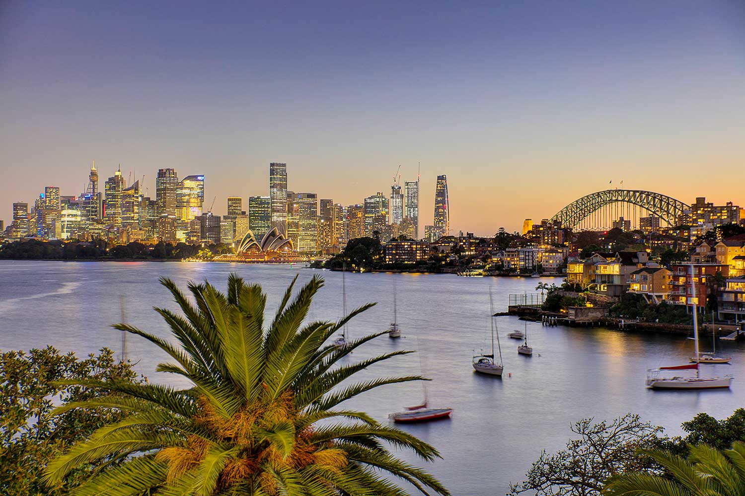 This Cremorne Point harbourfront apartment is on the market for the