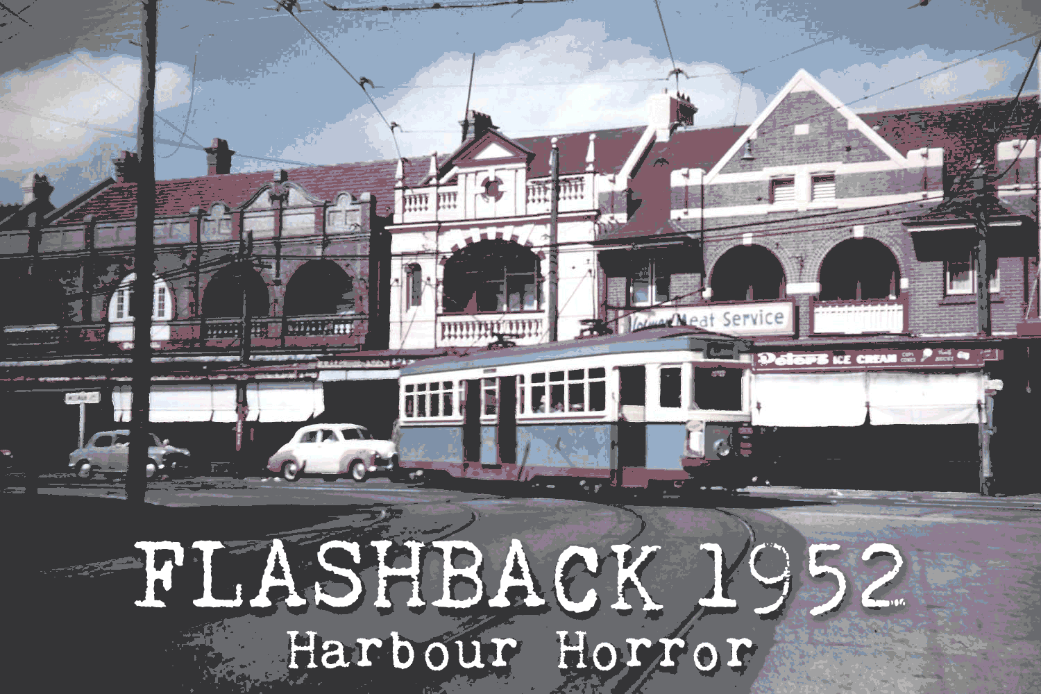 Flashback 1952 Runaway Mosman tram crashes into Sydney Harbour at