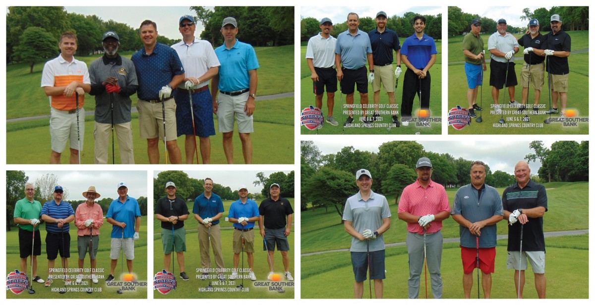Congratulations to Monday winners of Springfield Celebrity Golf Classic