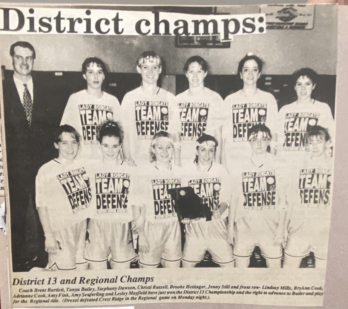 1996 Drexel High School Girls Basketball State Champions Missouri
