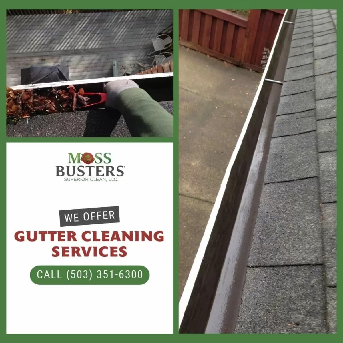 Roof Cleaning Portland, OR Moss Busters Roof & Gutter Cleaning