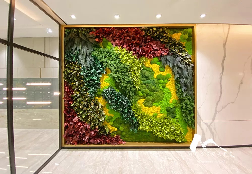 Moss Wall Singapore King Center