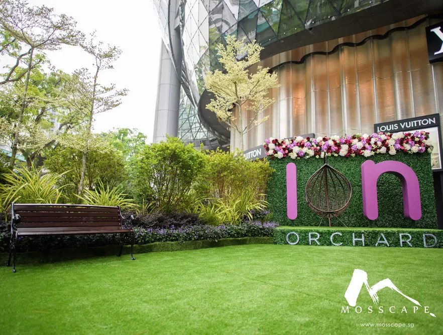 Artificial Greenery ION Orchard