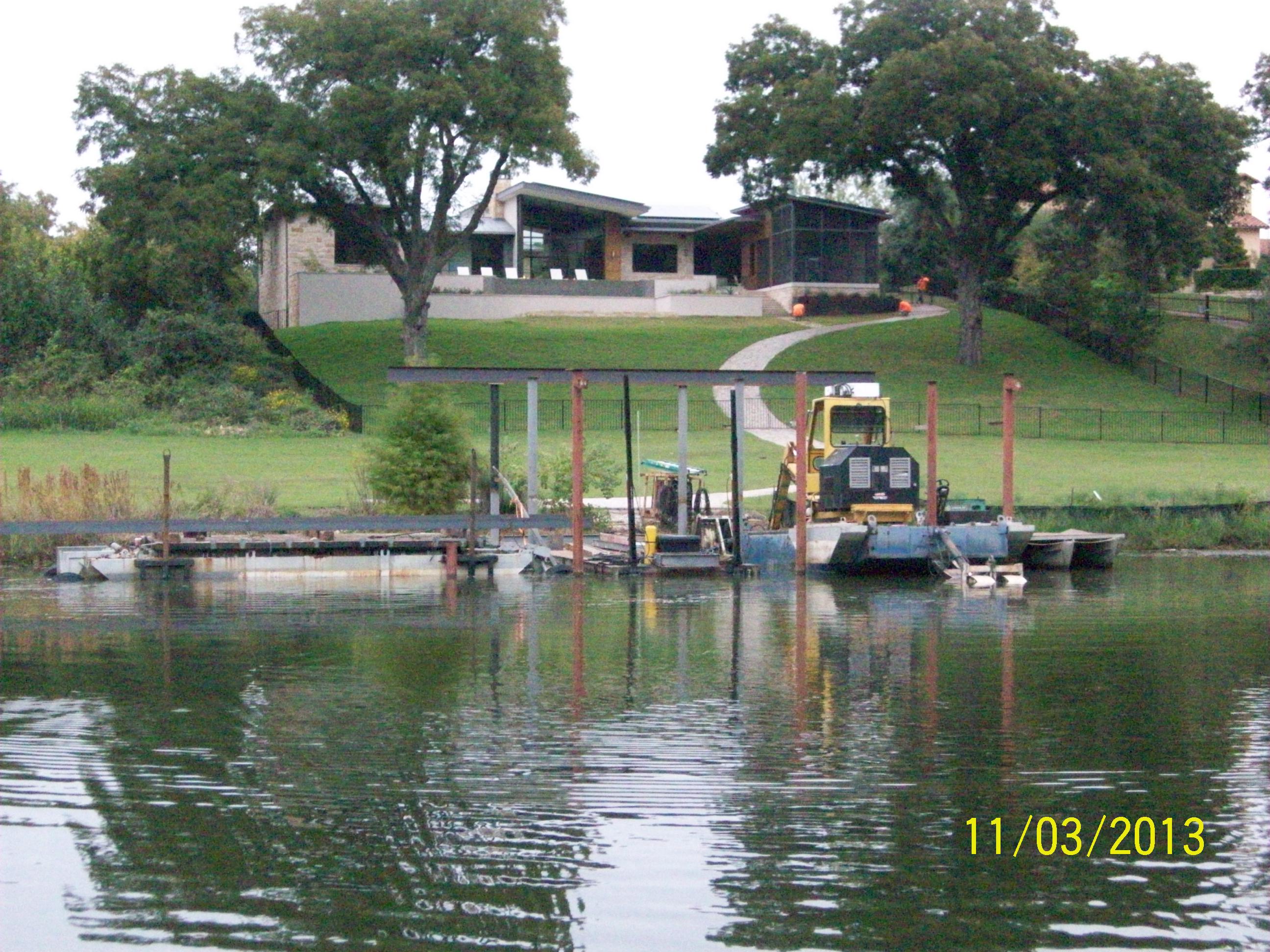 Boat Docks Austin TX, Austin Steel Docks, Boat Lifts Austin