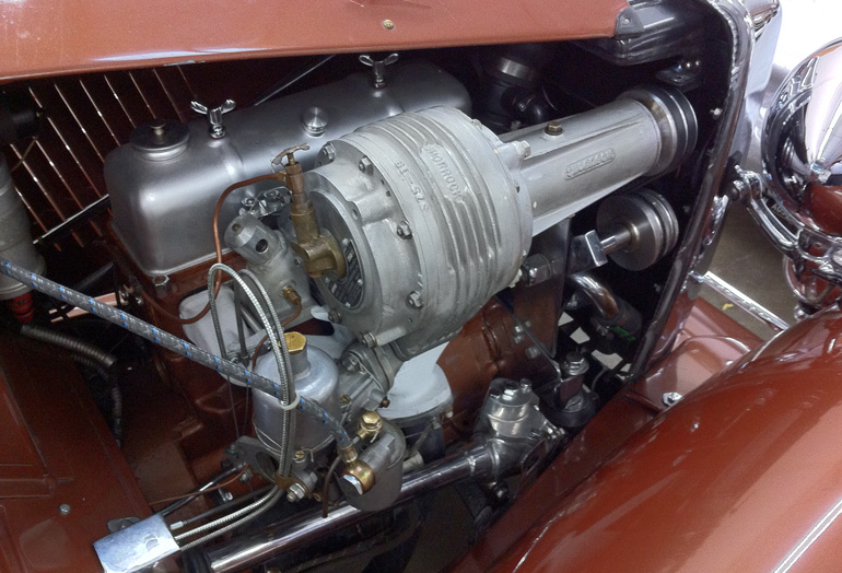 Al Moss MG TC Moss Motoring