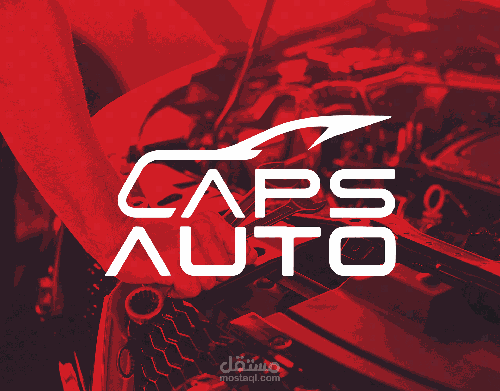 Caps Auto Social Media Design مستقل