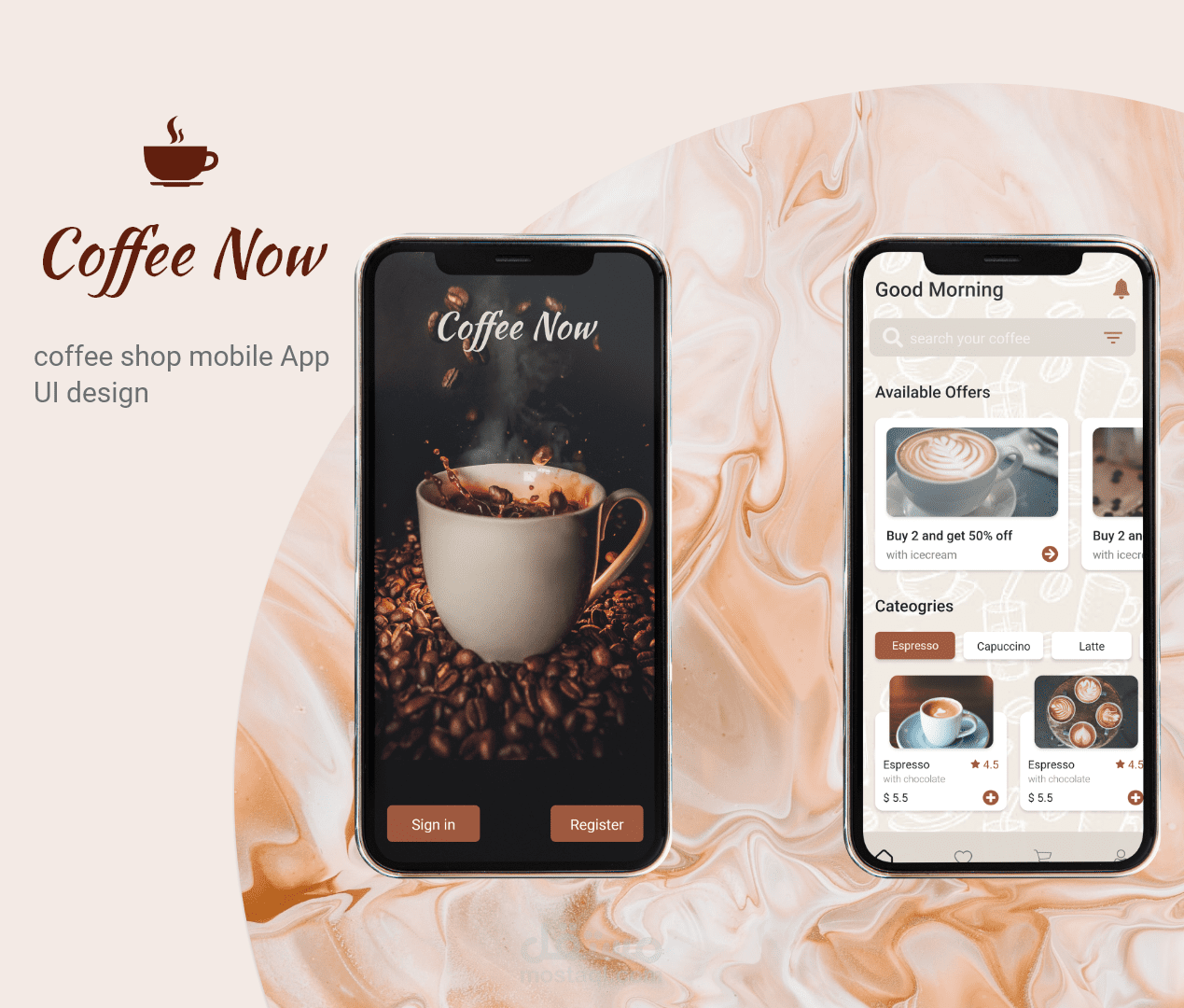 Coffee App مستقل