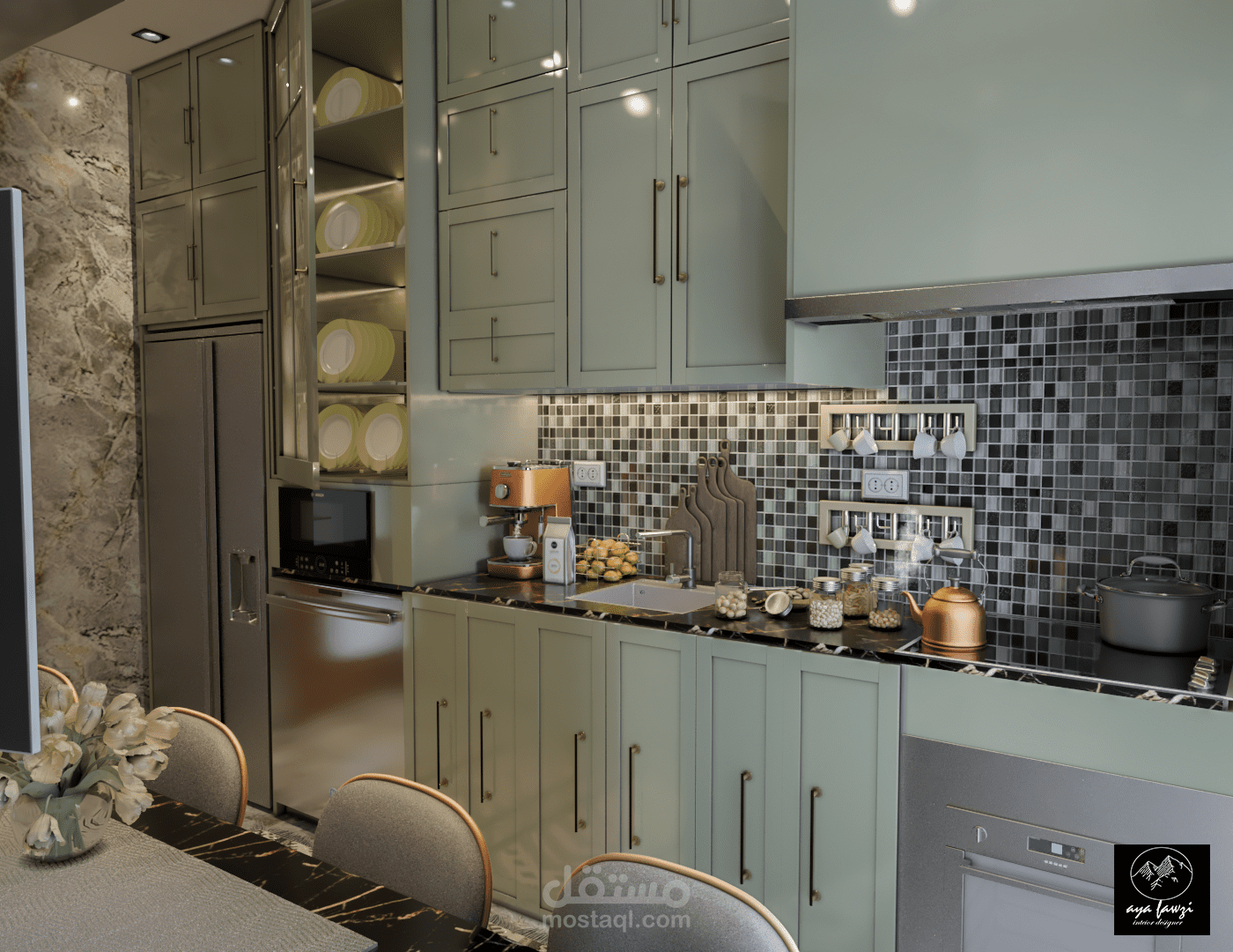 KITCHEN DESIGN LOCATED IN EGYPT.. مستقل