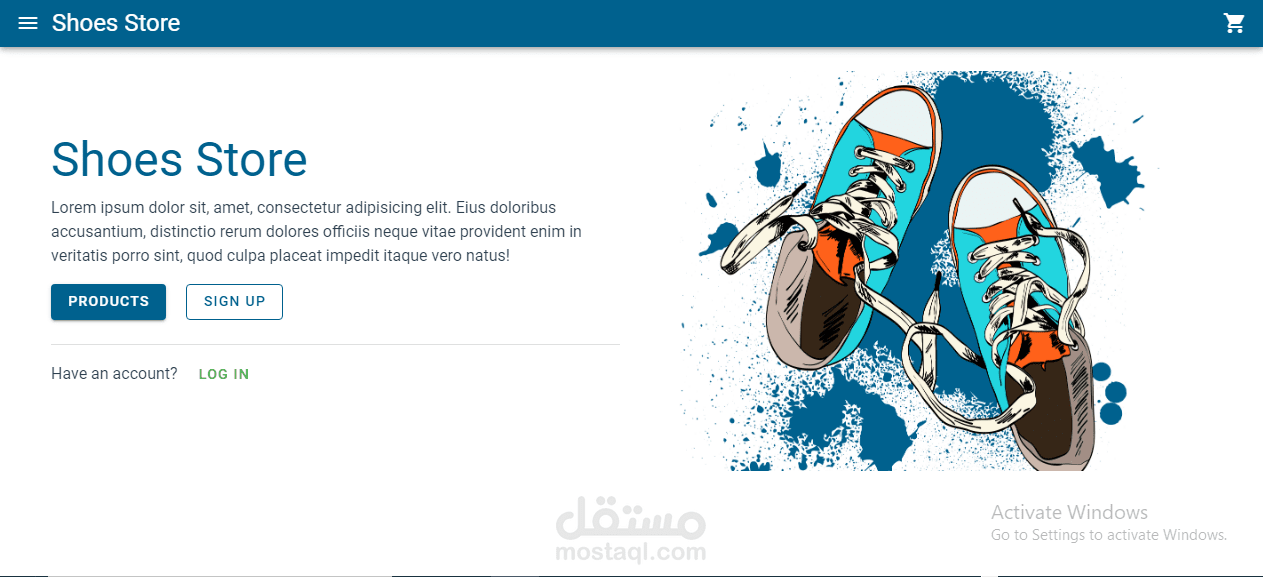 Shoes Store مستقل