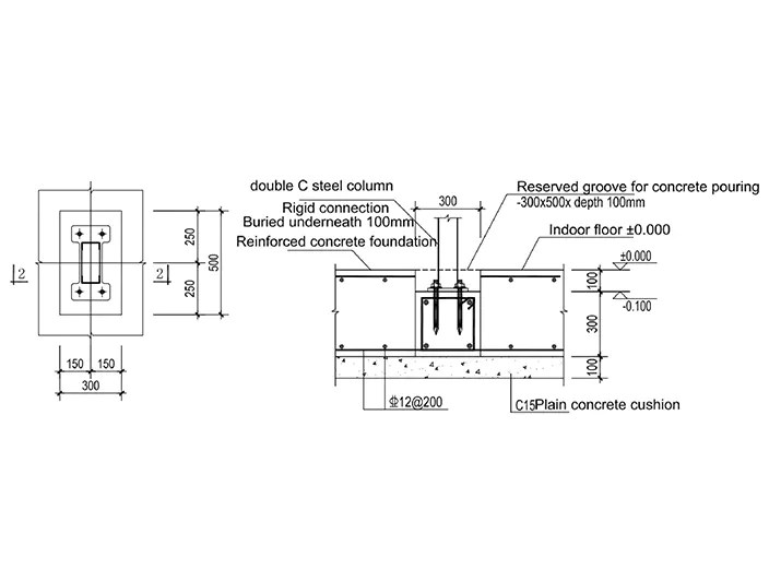 Double C Structure Mosteel
