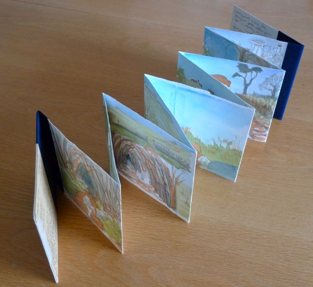 Concertina sketchbooks Mostly drawing