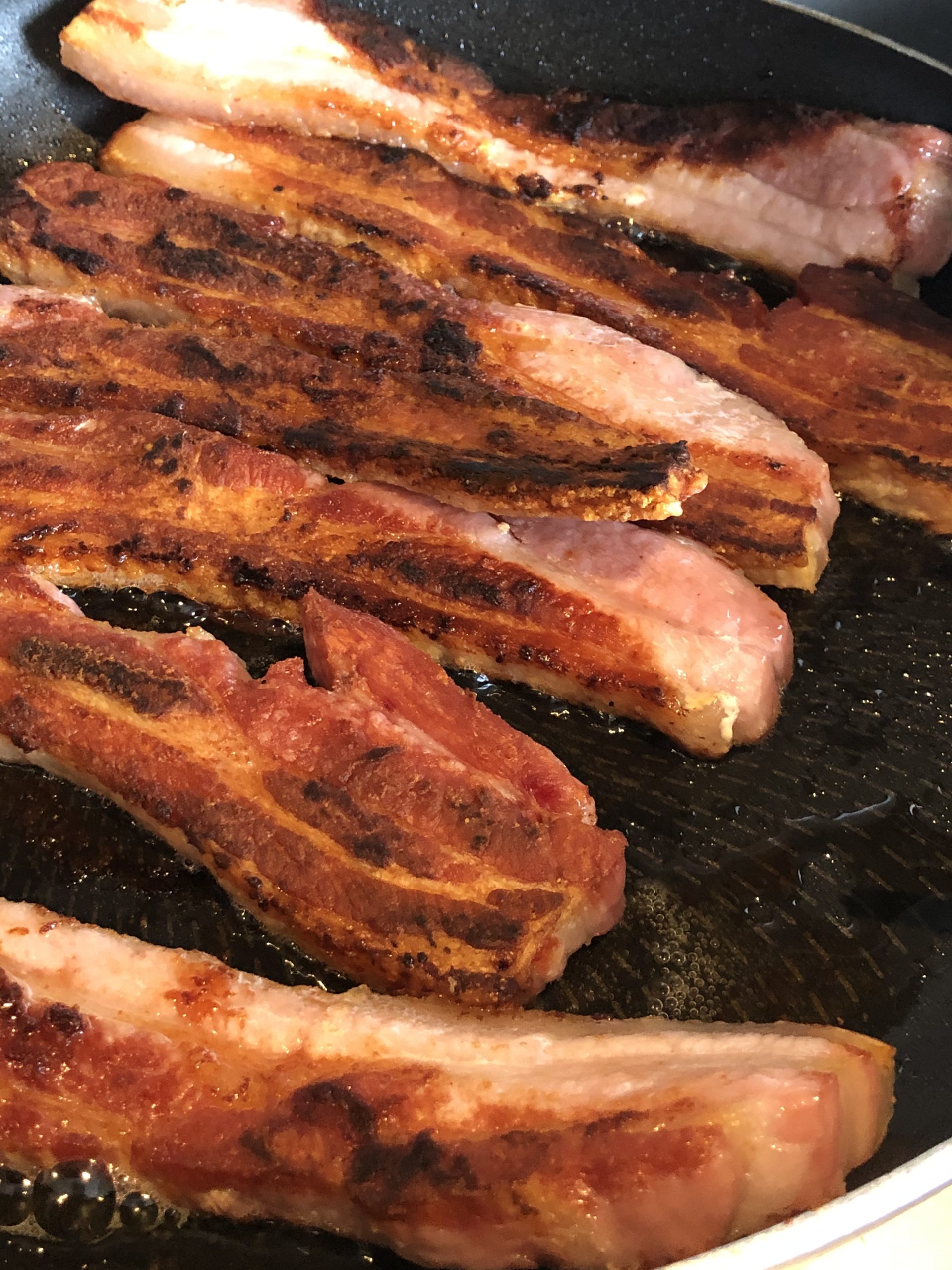 bacon naan roll